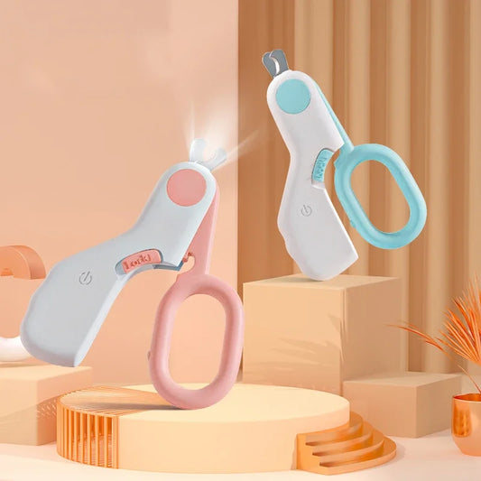 Cortauñas LED para Mascotas con Seguro