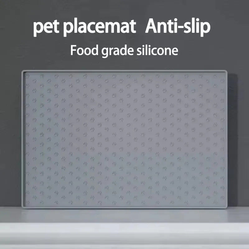 Mantel de Silicona Impermeable para Comedero de Mascotas