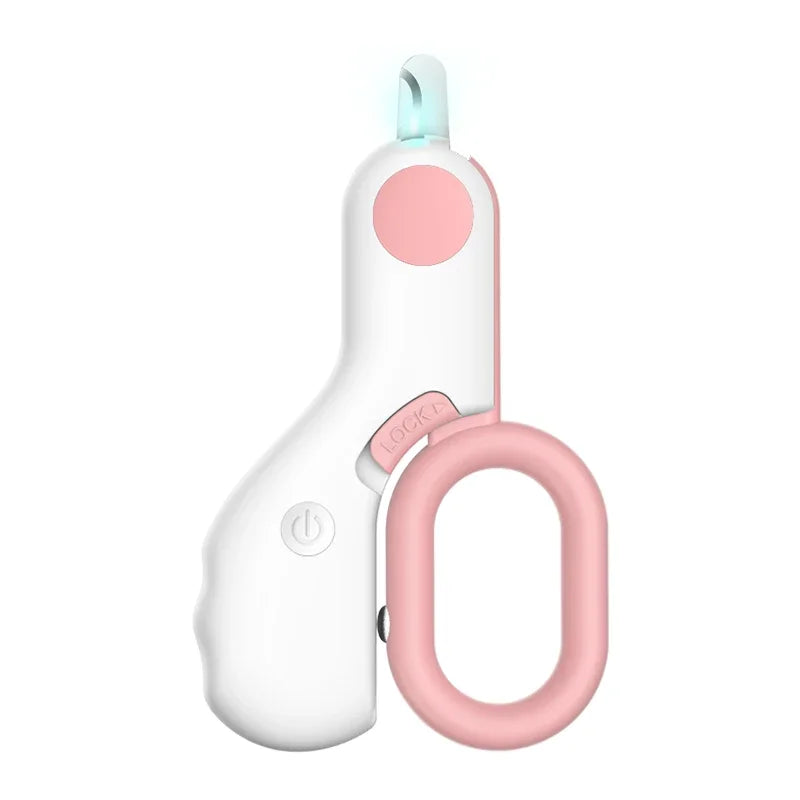 Cortauñas LED para Mascotas con Seguro