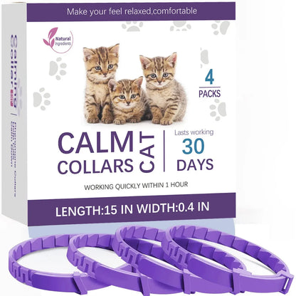 Collar Antipulgas y Garrapatas Calmante para Perros y Gatos