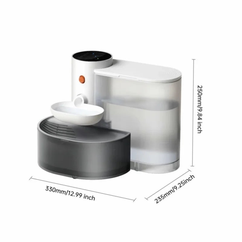 Fuente de Agua Automática Inalámbrica para Mascotas