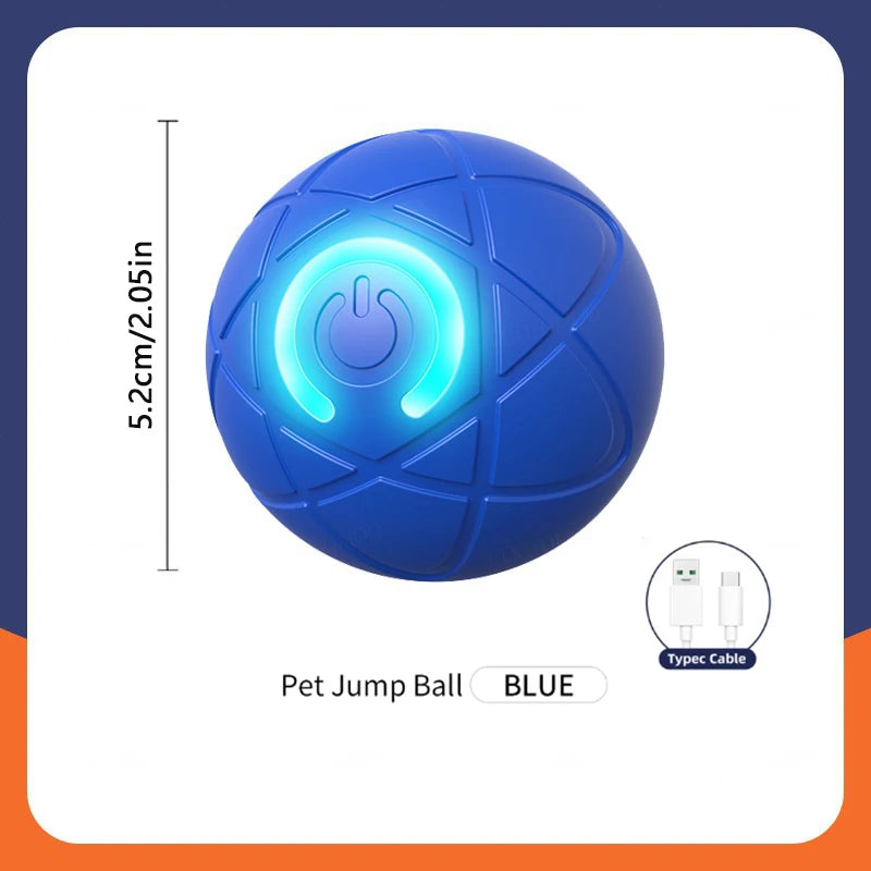 Juguete Interactivo para Mascotas – Pelota Inteligente con Movimiento Automático