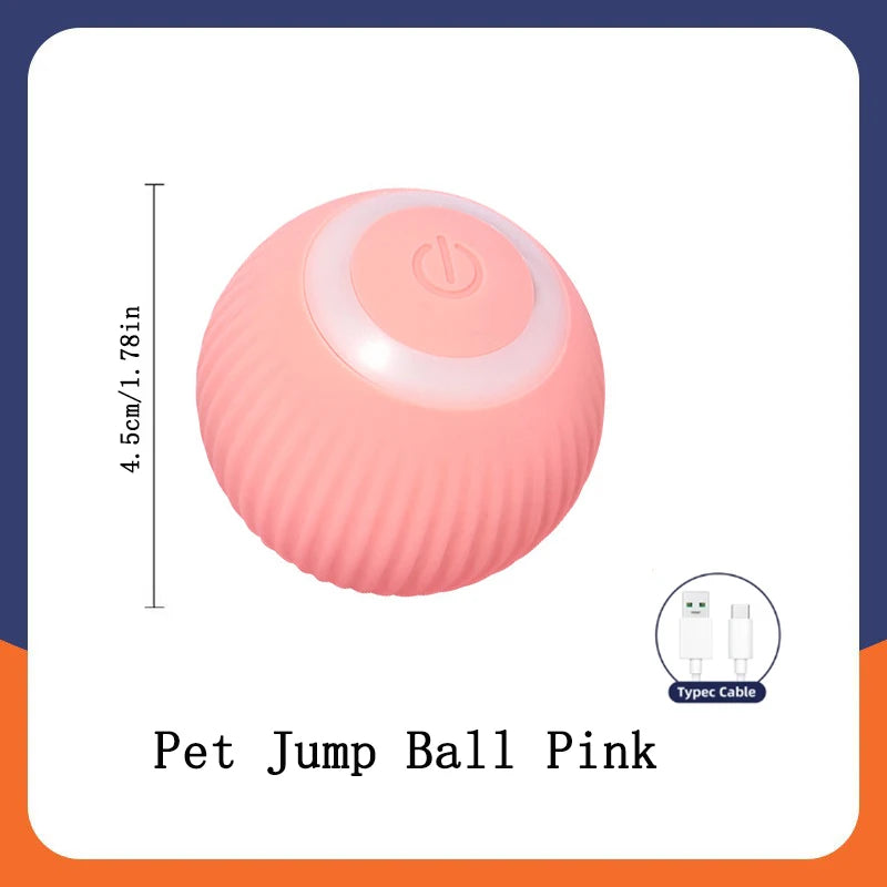 Juguete Interactivo para Mascotas – Pelota Inteligente con Movimiento Automático