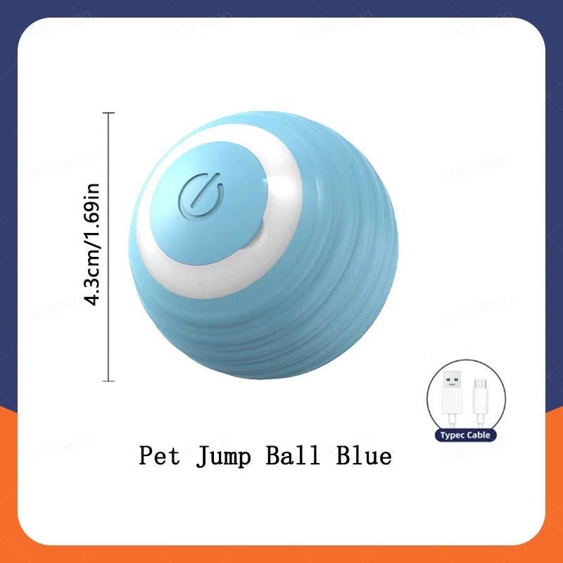 Juguete Interactivo para Mascotas – Pelota Inteligente con Movimiento Automático