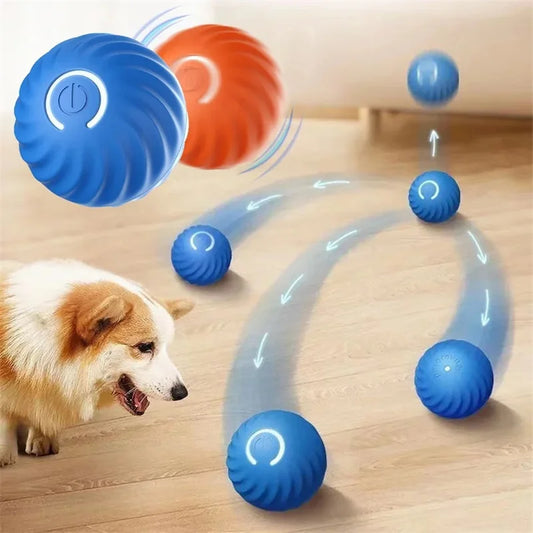 Juguete Interactivo para Mascotas – Pelota Inteligente con Movimiento Automático