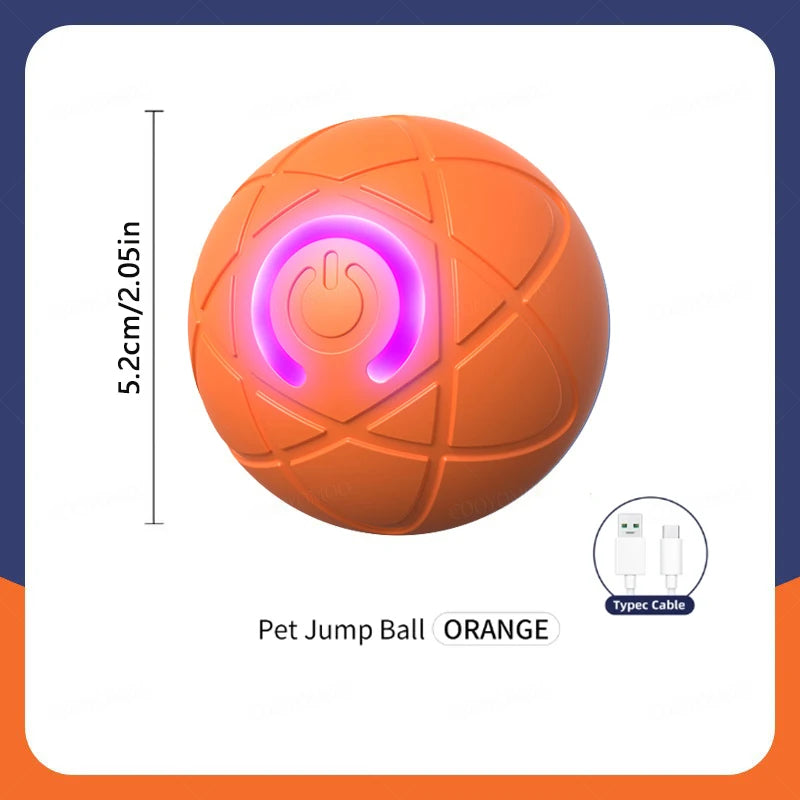 Juguete Interactivo para Mascotas – Pelota Inteligente con Movimiento Automático