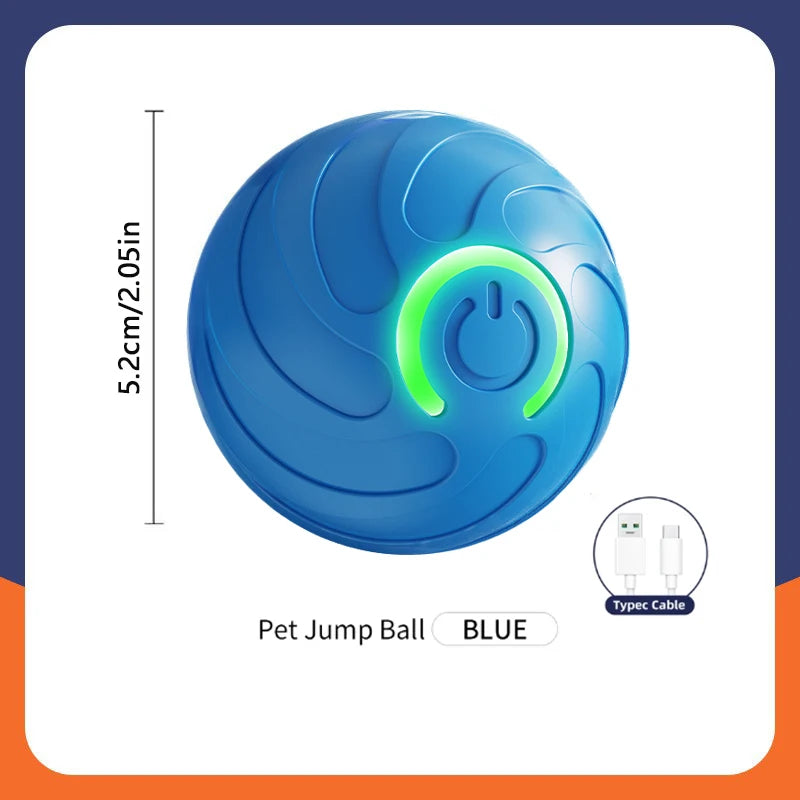 Juguete Interactivo para Mascotas – Pelota Inteligente con Movimiento Automático