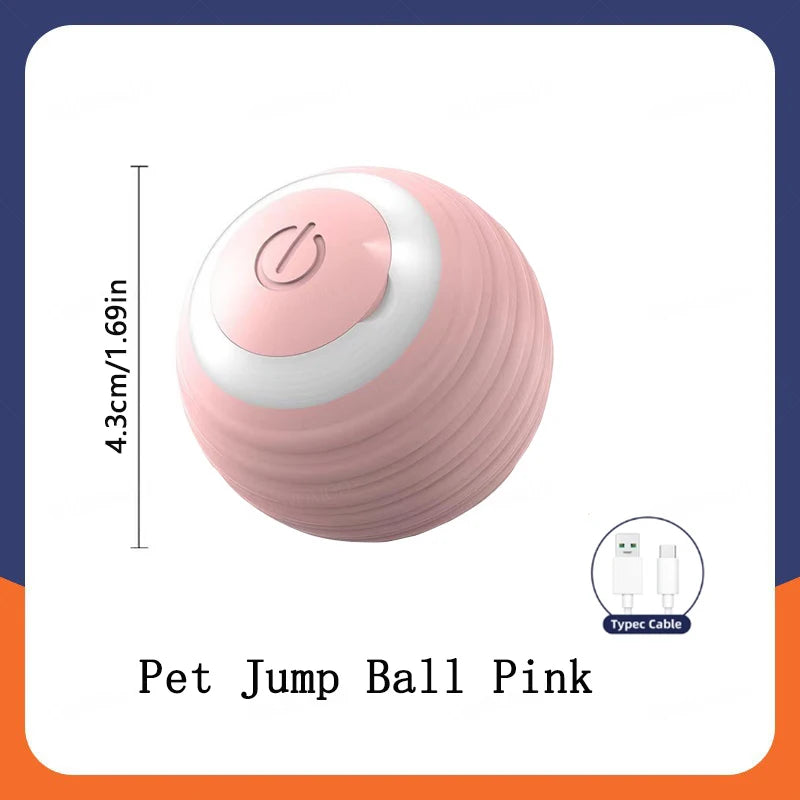 Juguete Interactivo para Mascotas – Pelota Inteligente con Movimiento Automático