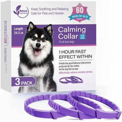 Collar Antipulgas y Garrapatas Calmante para Perros y Gatos