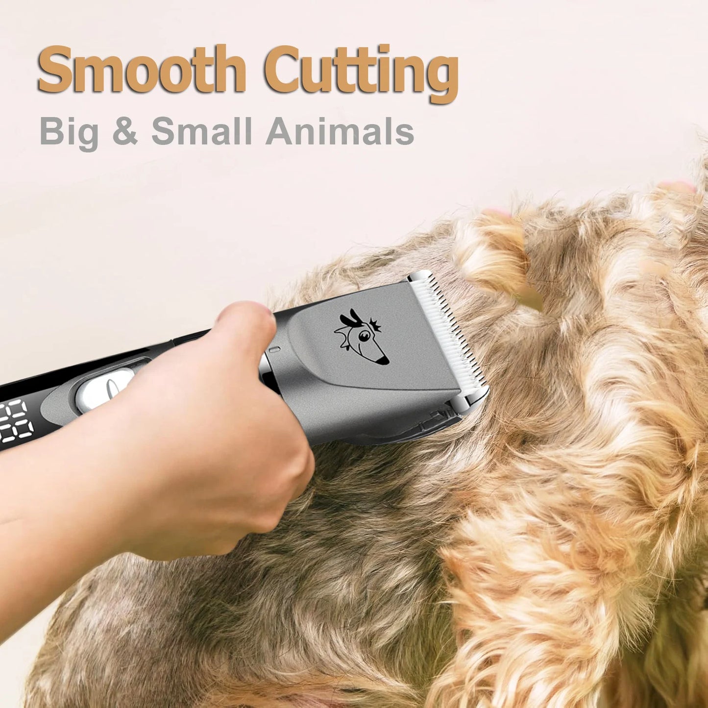 Máquina de Afeitado Profesional para Mascotas – Perros, Gatos y Más